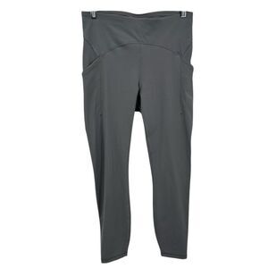 Lululemon Power Thru High-Rise Tight 25" Leggings Rhino Grey Size 10